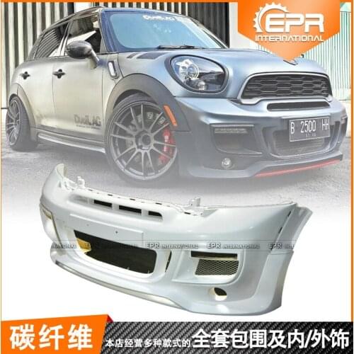 Suit For R60 Mini Countryman Refits the Front Bumper Fog Lamp Cover of Duellag
