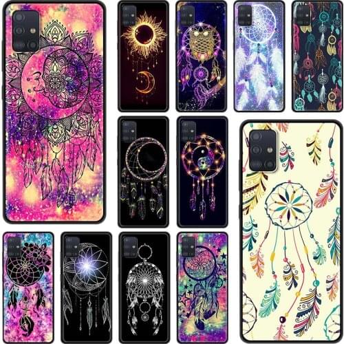 Phone Case for Samsung Galaxy A21S A51 A71 A70 A50 A31 A12 A02S Soft Shockproof Shell Cover Coque Mandala