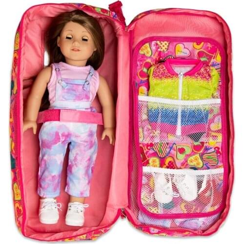 Baby Dolls Outgoing Packets Backpack Doll Carring Bag for Baby Doll 18 Inch Doll Collection Bag