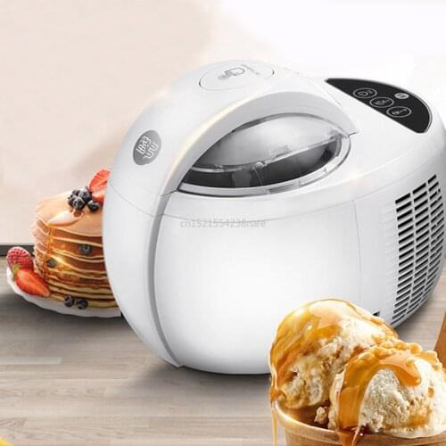 Home automatic ICM-1000A mini icecream machine household intelligent DIY ice cream maker 1L 220V