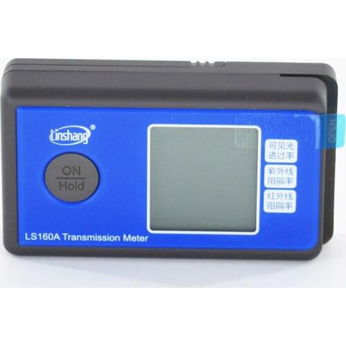 LS160A Solar Film Transmission Meter Light Transmittance Meter UV IR rejection Meter Window Tinting Tester