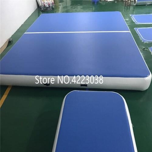 Inflatable Gymnastics Tumbling Air Track Mat with Electric Air Pump for Cheerleading/Practice Gymnastics/Beach/Park/Home use