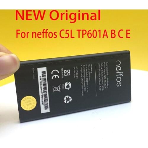New Original 2000mAh NBL-45A2000 Battery For TP-link neffos C5L TP601A B C E Mobile Phone In Stock + Tracking Number