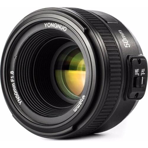 Yongnuo YN50mm F1.8 AF Lens Larger Aperture Auto Focus for Nikon DSLR Camera New D7200 D5300 D5200 D750 D500 D4s