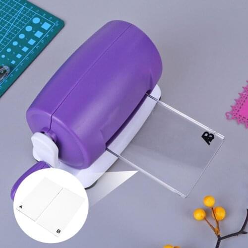 PC 2Pcs Useful Crafter Paper Cutter Transparent Board Lightweight Die Cutter Sheet Rectangle for Home and Living