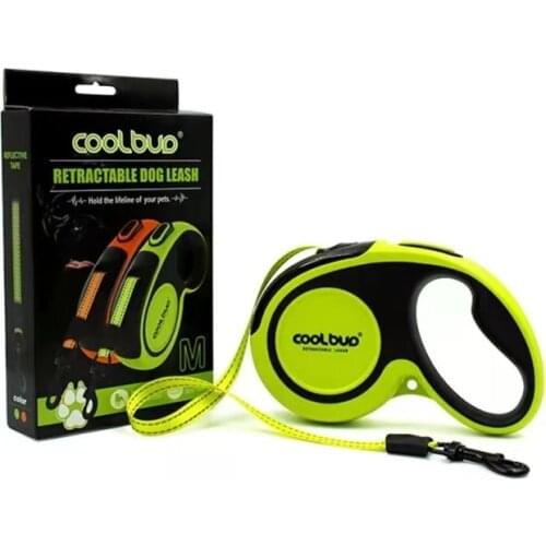 2021 New High Quality Durable Nylon Automatic Retractable Large Dog Leash Reflective Automatic Extending Pet Traction Rope 5M