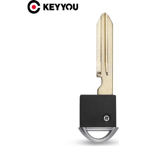KEYYOU Remote Smart Prox Emergency Insert Fob Uncut Blade Car Key For Nissan Infiniti Alitma Armada Cube EX35 M35 M45 2006-2011