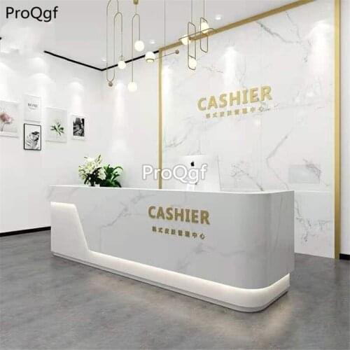 Prodgf 1Pcs A Set logo customized Reception Table Desk