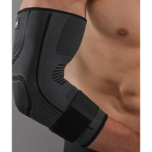 Nylon 1Pc Useful Elbow Sports Supportive Sleeve Sweat Absorption Elbow Brace Wear Resistant for Running