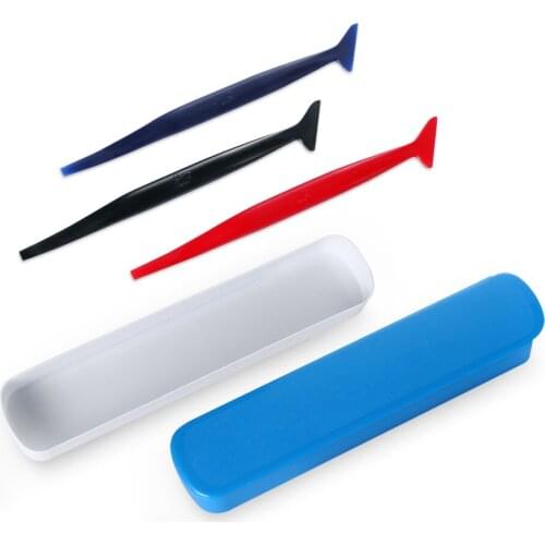 3PCS/Box Car Vinyl Film Cleaning Wiper Blade Scraper Wrap Edge Tools Old Glue Remover Edge Gap Processing Tools Car Accessories