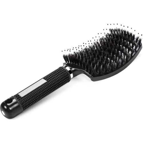 6 Colors brush brosse demelante Women Female Hair Scalp Massage Comb Bristle&nylon Popbrush Hairbrush Detangling Nylon brush