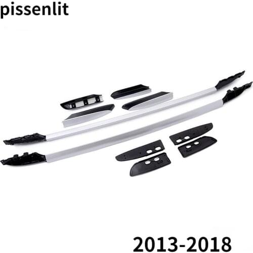 For Toyota RAV4 RAV 4 2009-2012 2013-2018 Auto Parts Aluminum Roof Luggage Rack Black Roof Basket Exterior Styling Luggage Rack