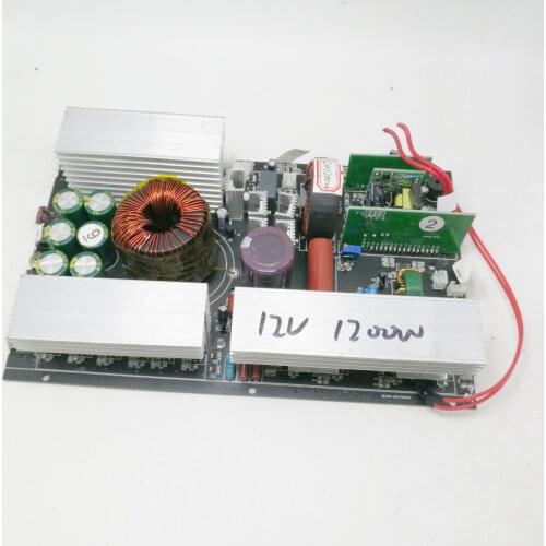 Free shipping 1200W pure sine wave inverter motherboard lithium battery converter 50HZ 12v 24v to 220v amorphous inverter head