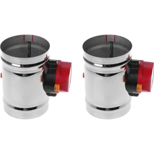 220V 125Mm Stainless Steel Solenoid Valve Stainless Steel Air Valve Air Volume Control Valve Electric Air Valve Stainless Steel