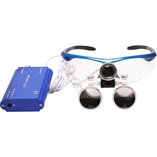 Best 3.5X Medical Supplies Dental Loupes Surgical Glasses with LED Light