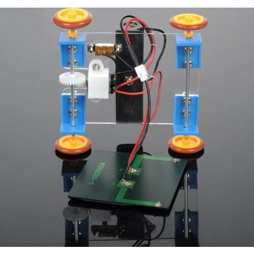 Science Experiment Solar Car Toys for Children DIY Assembled Energy Solar Powered Toy Car Robot Kit Educational Toys