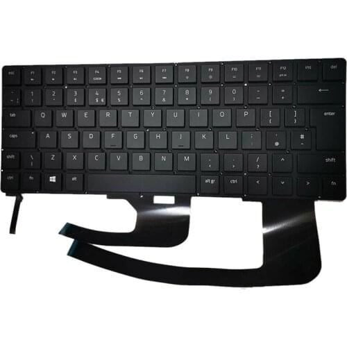 NEW Keyboard with Backlit For RAZER Blade 15.6 RZ09-0270 RZ09-0300 Black Palmrest Cover Keyboard
