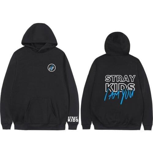 New Stray Kids District 9 Unlock Concert Fashion Hoodies Cool Fans Long Sleeve Sweatshirts Kpop Korean Hip Hop Women/Men Clothes
