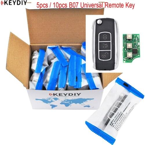 5pcs /10pcs X KEYDIY Original Universal B Series Remote Control B07 KD900K/D900+/URG200/KD-X2 Key Programmer BC Style