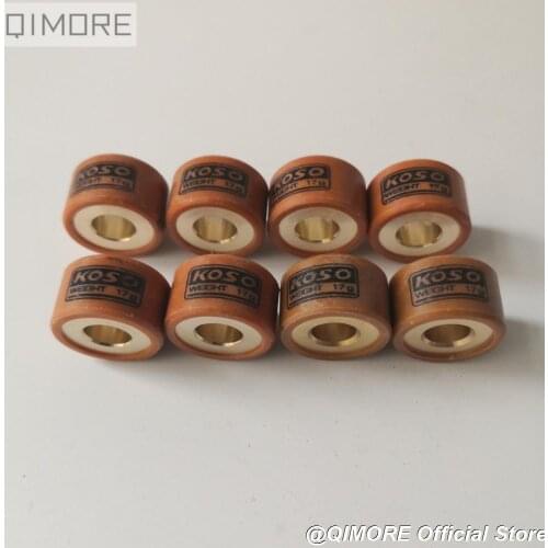 Performance Variator Rollers 20x12mm for Majesty YP250 X-city 250 X-max 250 Versity 300 Benelli Velvet 250 Keeway Silverblade