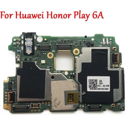 Tested Work Original Unlock Motherboard For Huawei Honor Play 6A DLI-AL10 5C Pro DLI-L42 Logic Circuit Electronic Chips