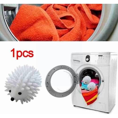 1pcs Dryer Balls Reusable Clean Tools Washing Drying Dry Hedgehog Dry Ball Products Ball Laundry Softener Fabric Wash O0L7
