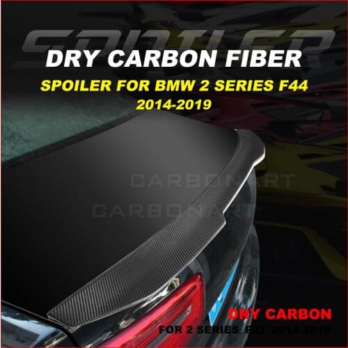 Rear spoiler for 2 series F22 Dry Carbon Fiber PSM Type Spoiler trunk spoiler for bm w F22 2 Series Coupe & F87 M2 2013-2019