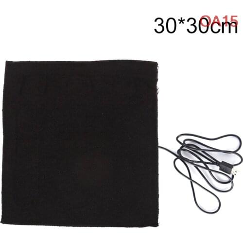 1Pcs Large 30 X 30cm USB Warm Carbon Fiber Heated Pads