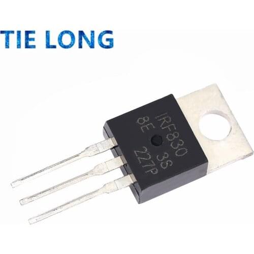 10pcs IRF830 TO-220 IRF830PBF TO220 MOSFET N-Chan 500V 4.5 Amp TO-220
