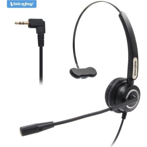 2.5mm Jack headset for C isco Linksys SPA Polycom Panasonic Zultys Gigaset Grandstream Office IP phones with 2.5mm headset jack