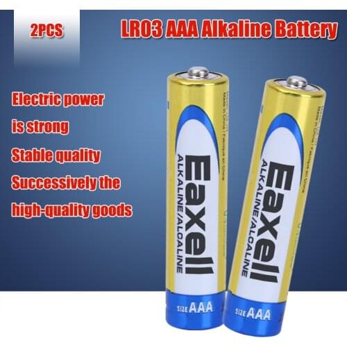 2pc 1.5V AAA Alkaline Battery LR03 Original maxell For Electric toothbrush Toy Flashlight Mouse clock Dry Primary Battery