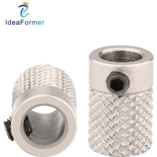 5Pcs/Lot 3D Printer Ultimaker 2 UM2 Extruder Feeder Wheel Drive Gear Stainless Steel Knurled Wheel Bore 5mm For 3D Printer Parts