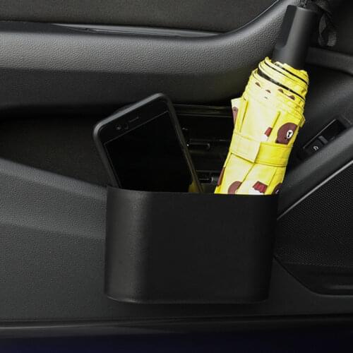 Car Trash Can Interior Organizer Storage Box Car Garbage Bag Press Sealed Trash Can Auto Storage Bin Accessories