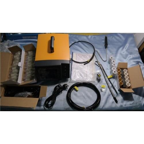 Automotive emission analyzer gasoline engine exhaust gas detector HC, CO, CO2, O2 and NO 5 gas exhuast gas measure instrument