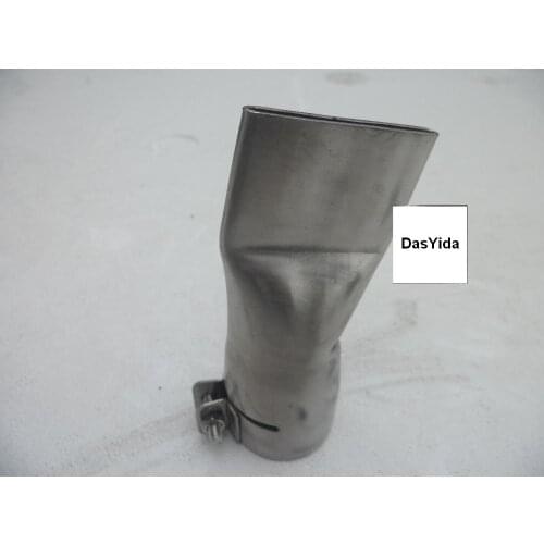 Free Shipping 40mm flat wide mouth tubular nozzle for Plastic Welding Gun/hot air heat gun/for plastic Welder Mouth Lst1600