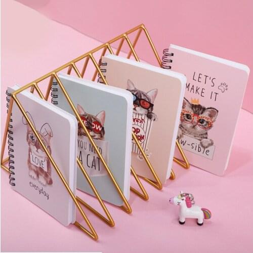 A5/A6/A7/B5 Notebook Creative Jet Edge Notebook 4PCS Cartoon Hardcover Student Collection Notebook Office School Supplies Gift