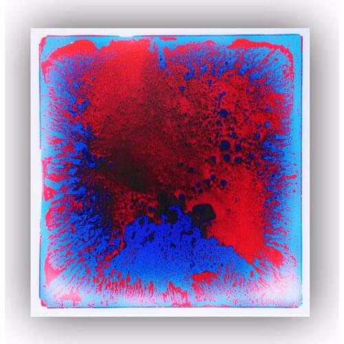 19.7''x19.7'' Colorful Liquid Floor Tile for Nightclub Bar Decoration, Non-Toxic Children Play & Exercise Mat