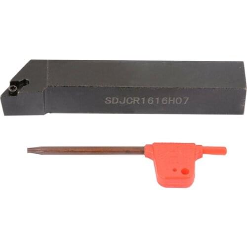 SDJCR1616H07 16x100mm Lathe External Turning Tool Holder for DCMT21.51 inserts