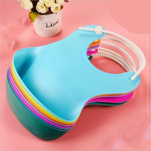 Baby Bibs Bib Feeding Saliva Towel Adjustable Cloths Bandana Soft Silicone Elephant Cat Whale Animal Waterproof Fashion Unisex