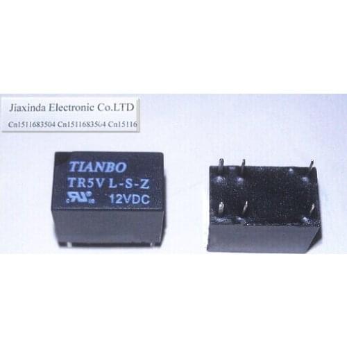 HOT NEW TR5VL-S-Z-12VDC TR5VL S-Z-12VDC TR5VL-12VDC TR5VL-S-Z-12VDC TR5VL-S-Z 12VDC 12VDC DC12V 12V 2A TIANBO DIP6