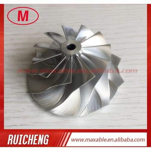 K04 reverse 5306-123-2203 1302-003-411 11+0 blades 41.94/56.08mm performance turbo billet/milling/aluminum 2024 compressor wheel