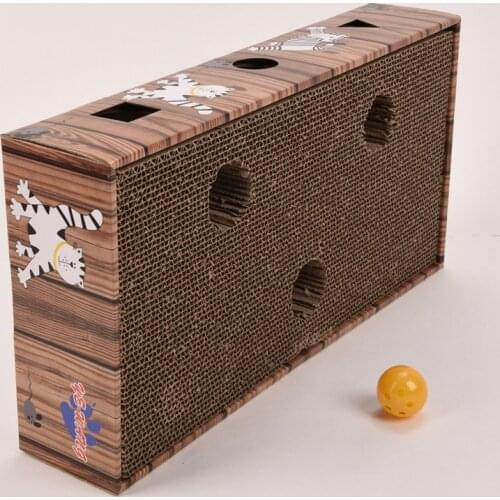 Cat Scratcher Scratching Board Toys for cat game complex with Replaceable Core Cat Supplier Scrapers for cat rascador gato