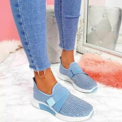 Sneakers Women Vulcanized Shoes Ladies Solid Color Slip-On Sneakers for Female Casual Sport Shoes 2021 Fashion Mujer Shoes
