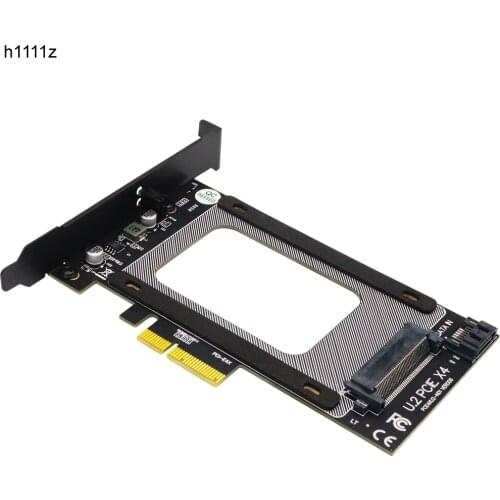 U2 to PCI E Adapter Card Riser PCI Express 3.0 4X U.2 SFF-8639 Adapter PCIe U.2 SSD to PCI-E Card Support Intel 2.5" NVME U2 SSD