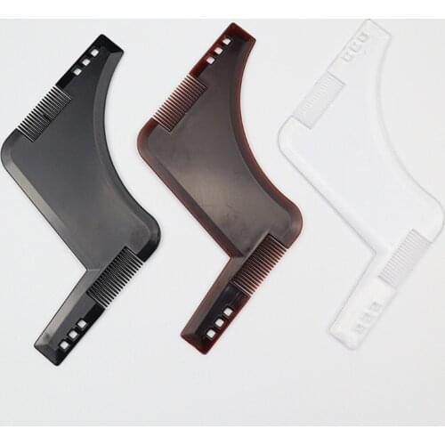 Beard Styling Comb Pomade Hairstyle Plate Comb Hair Picking Quiff Barbershop Salon Hairdressing Beauty Tools E999