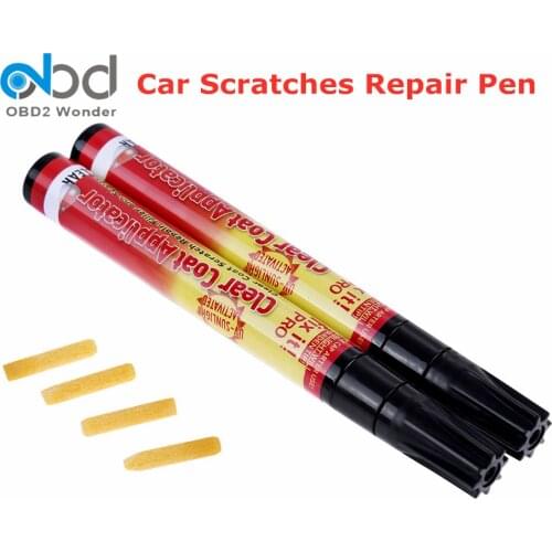 Car Scratch Repair Remover Pen Fix it Pro Car Paint Pen Clear Coat Applicator Non Toxic Car Care Pen For Small Scratch on Car