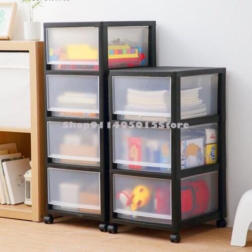 Drawer Storage Cabinet Household Storage Locker Thickened Childrens Wardrobe Storage Baby Finishing Cabinet