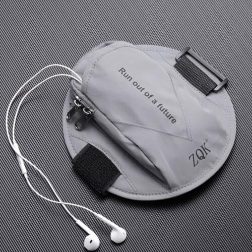Reflective Gym Fitness Armband Pouch Sport Bag Running Arm Bag Waterproof Mobile Phone Holder Outdoor Sport Arm Wrist Pouch Bag