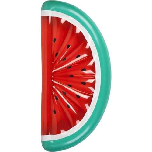 180CM Inflatable Watermelon Float Air Mattress Swimming Ring Pool Float Toys Adults Children Water Bed Beach Party Decoration