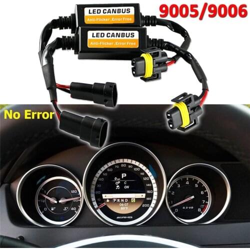 9005 Canbus Wiring Harness Adapter LED Car Headlight Bulb Auto Headlamp Fog Light CANBUS BE